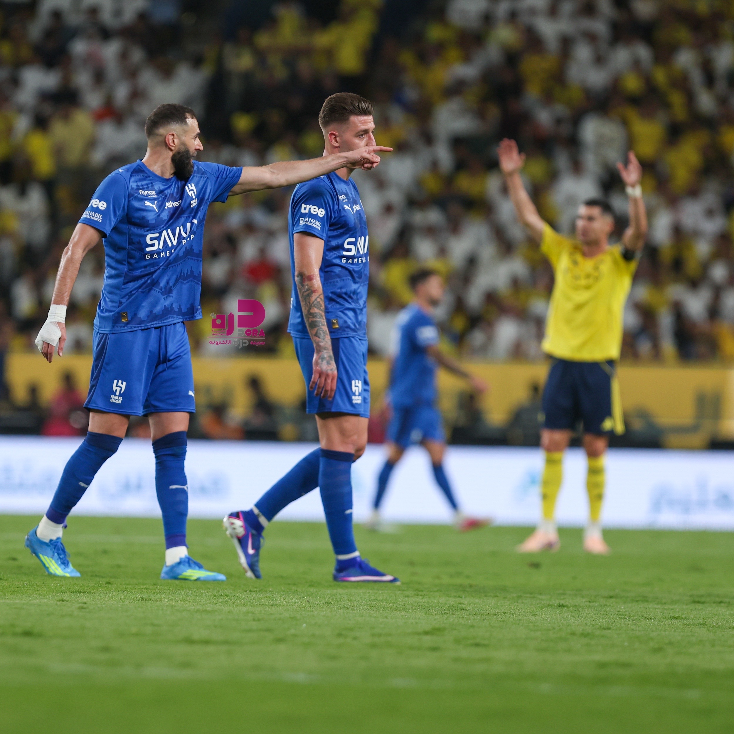 الهلال والنصر دوري روشن السعودي