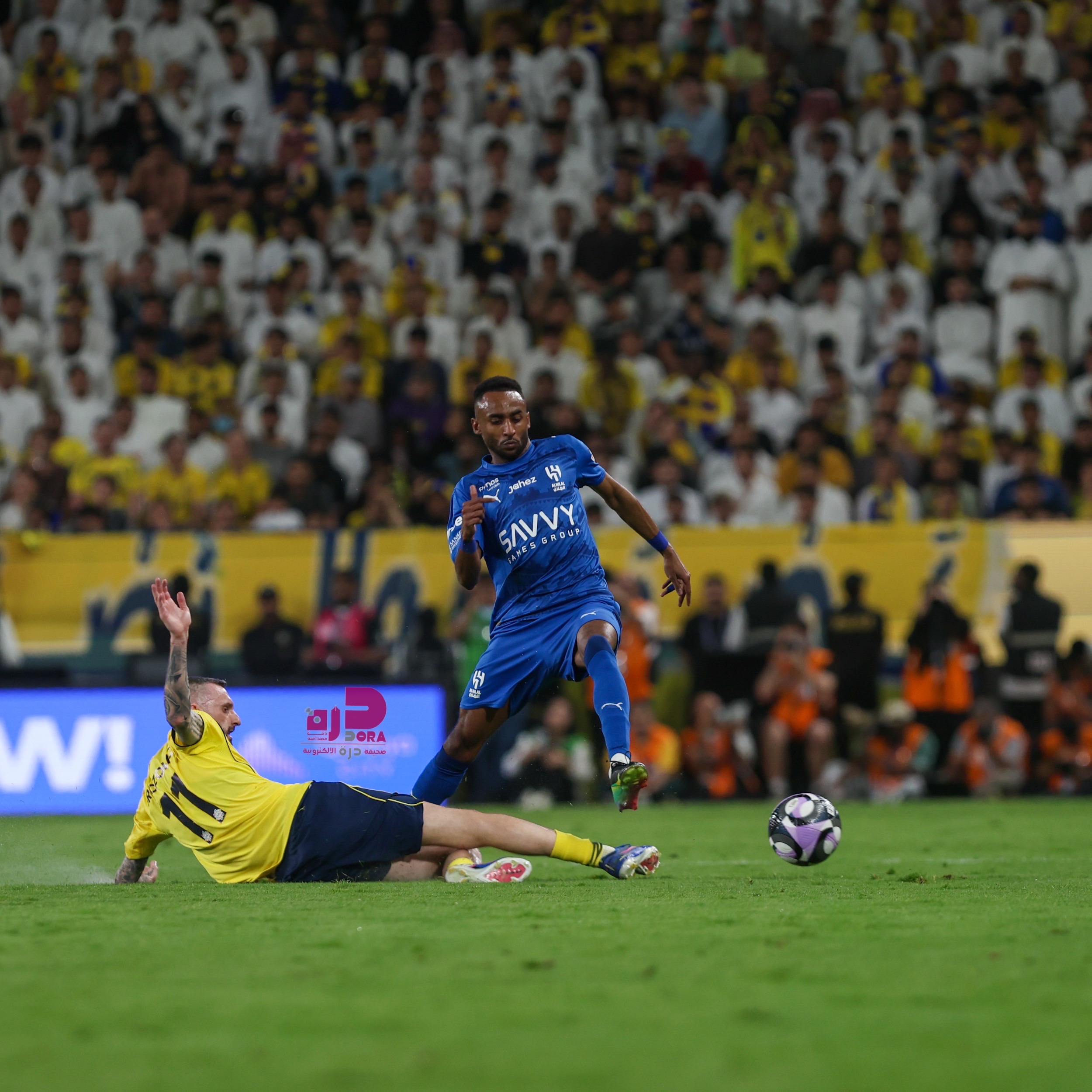الهلال والنصر دوري روشن السعودي